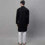 Geometric Chikankari Embroidered Kurta